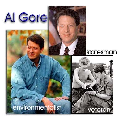 Al Gore. Al Gore. Al Gore.
